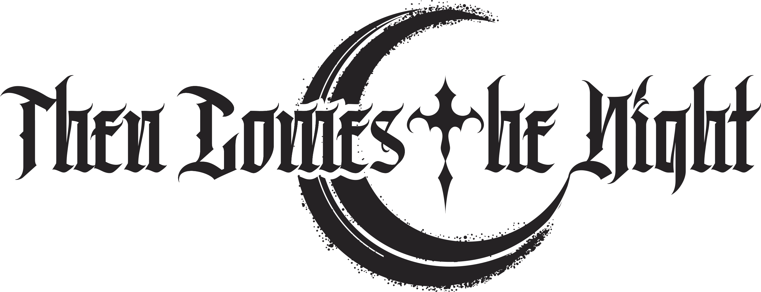 Then Comes The Night black logo